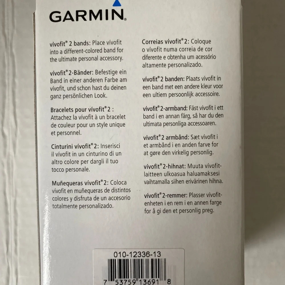 Garmin Vivofit 2 Bands Small